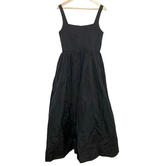 Staud Landscape Maxi Dress In Black 2 NWT - Picture 4 of 7